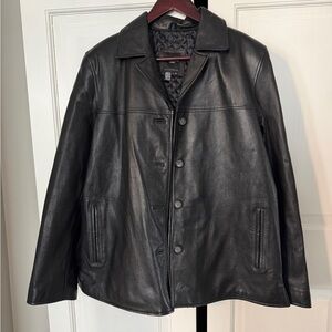 Women’s Black Leather Jacket